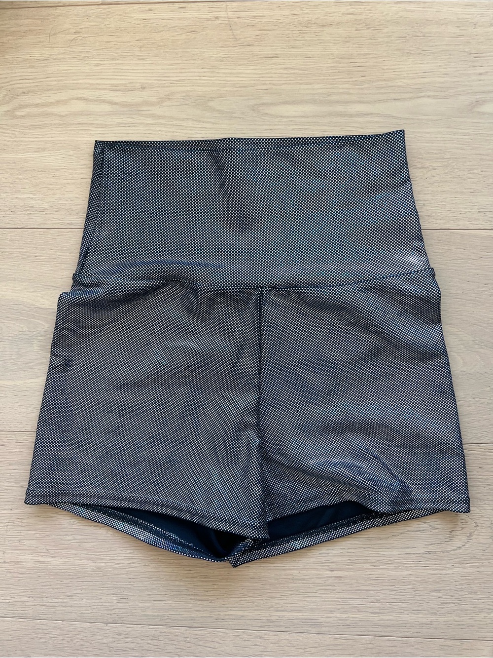 American Apparel High-Waist Disco Shorts
